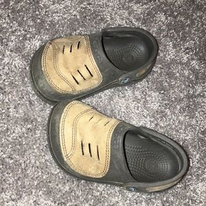 Worn crocs